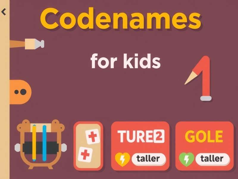 A family playing Codenames board game with kids smiling