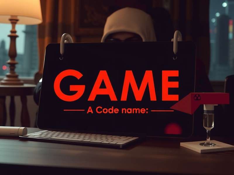 A group of friends playing Codenames board game on a table, laughing and having fun