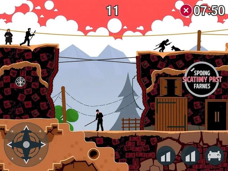 Codenames game board with word cards spread out