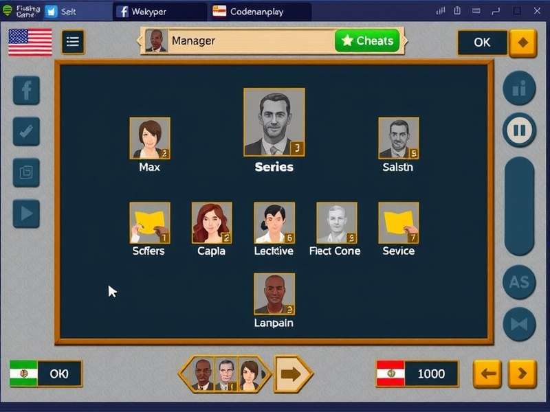 Codenames board game setup with word cards