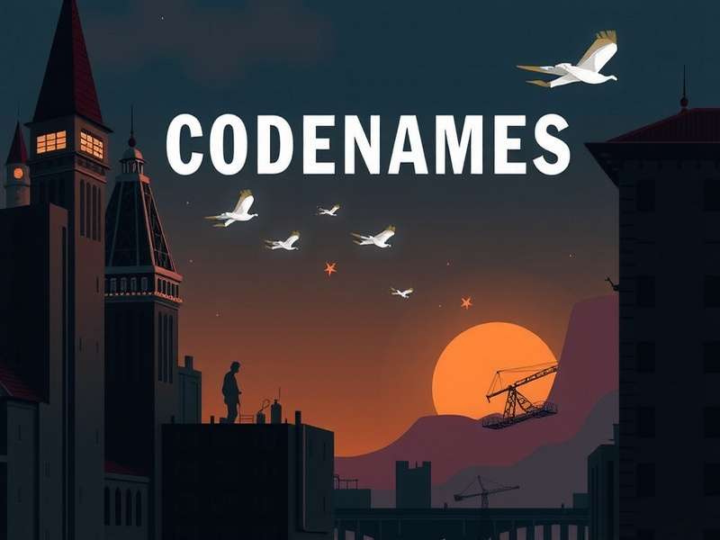 Codenames board game setup with Reddit logo integration