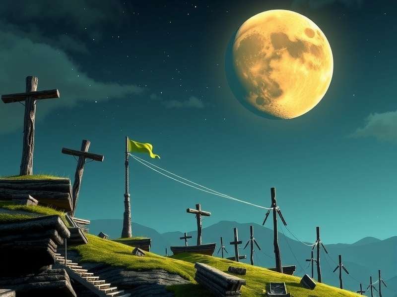 Codenames board game setup with word cards and key card