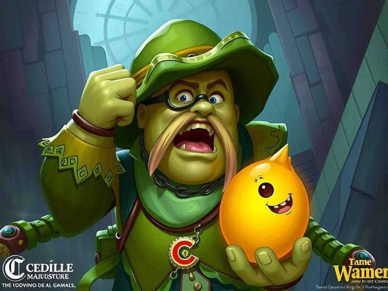 Codenames board game setup with cards and players