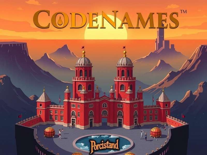 Assortment of Codenames agent cards in blue, red, and beige