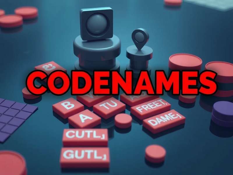 A group of friends playing Codenames Game In Hindi around a table with word cards
