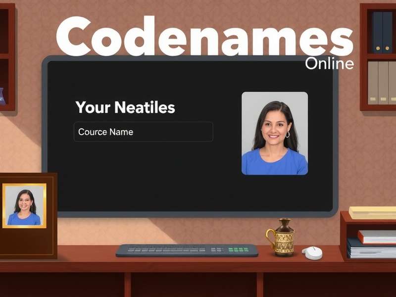 Codenames Online Free game board showing red and blue agents with word cards